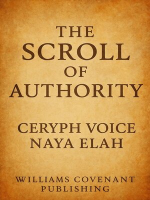 cover image of The Scroll of Authority